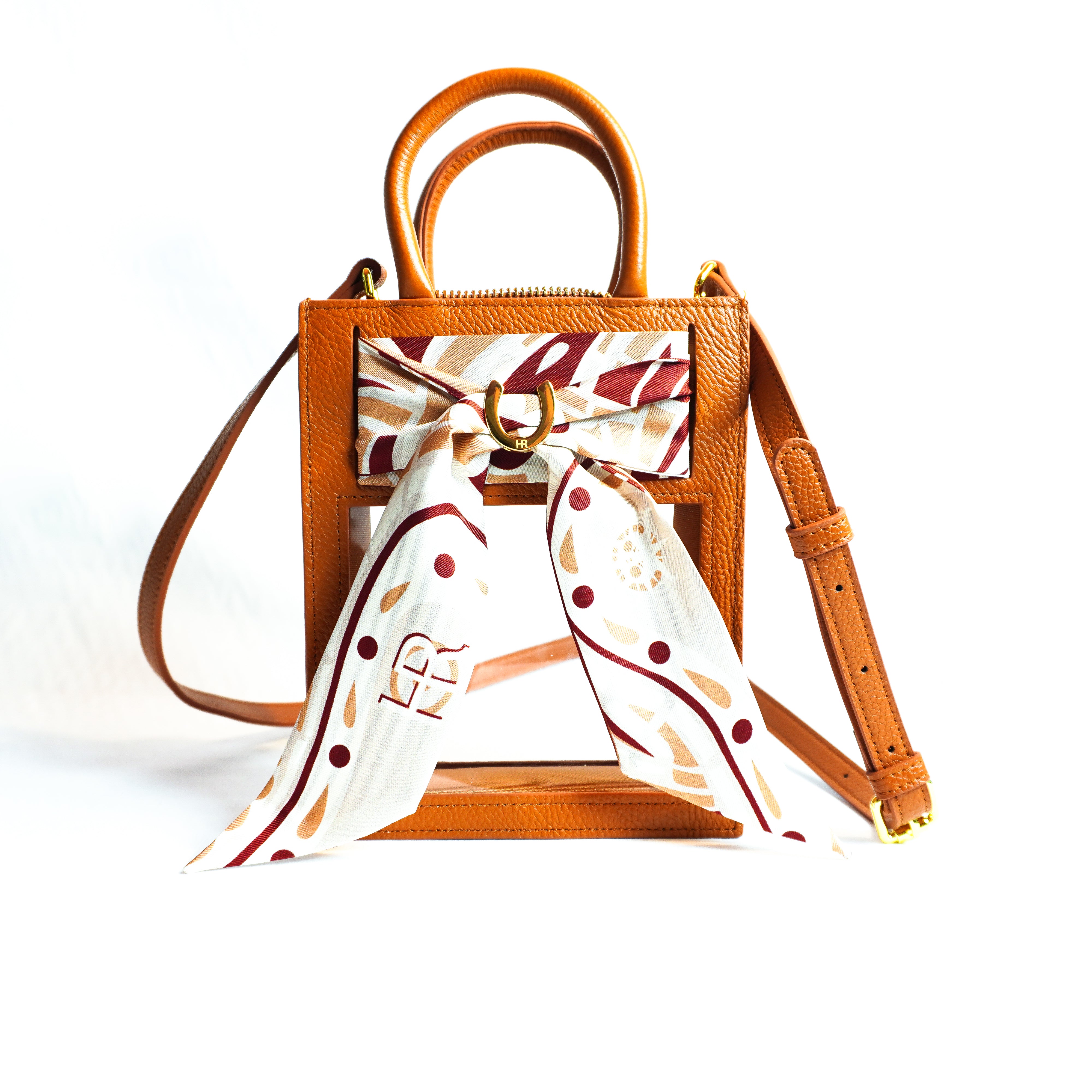 Mini Calista Clear + Paisley (Crimson) Twillionaire (WS) (WS) Mini Calista Clear WS Hampton Road Designs Camel