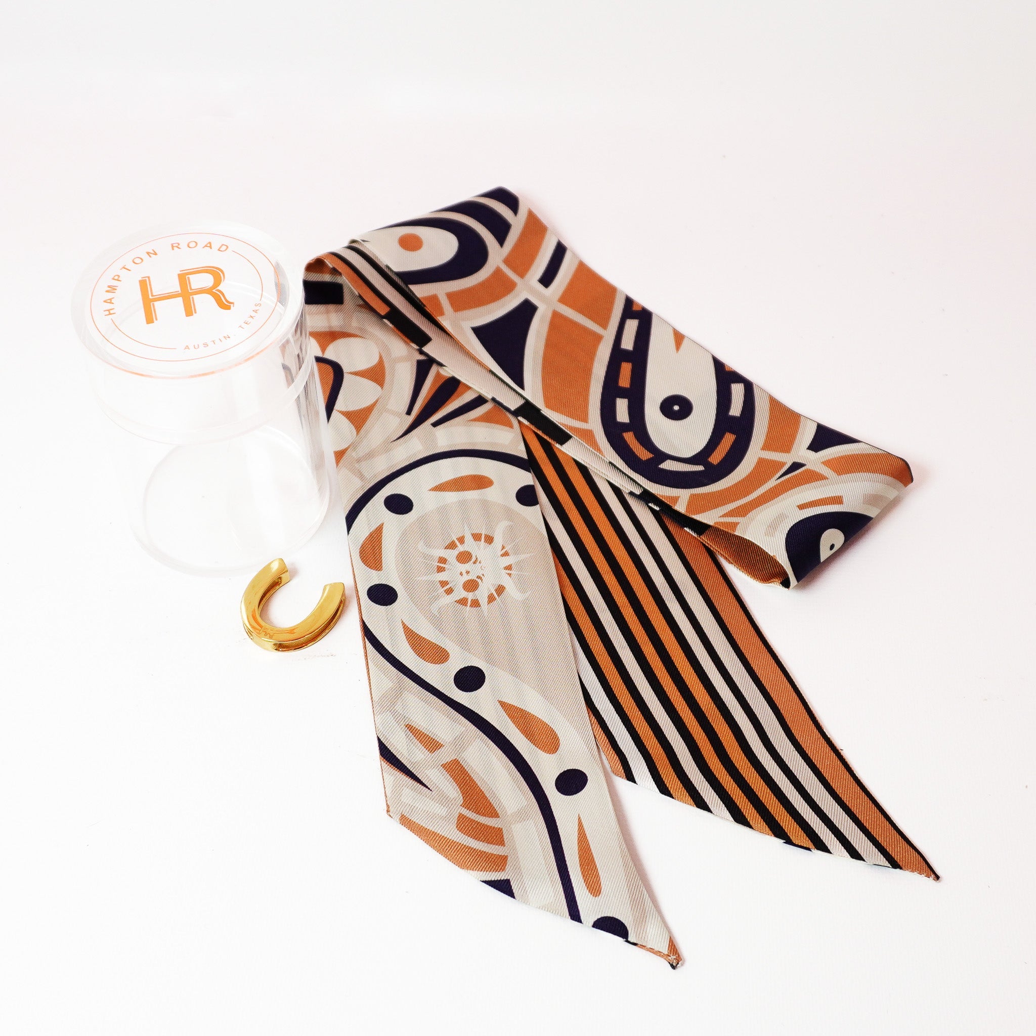 Paisley (Gold) Twillionaire & Scarf Ring Twillionaire Hampton Road Designs