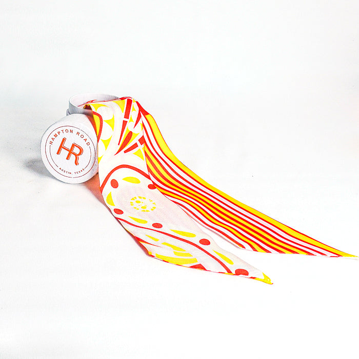 Mini Calista Clear + Blush Paisley Twillionaire Mini Calista Clear Hampton Road Designs