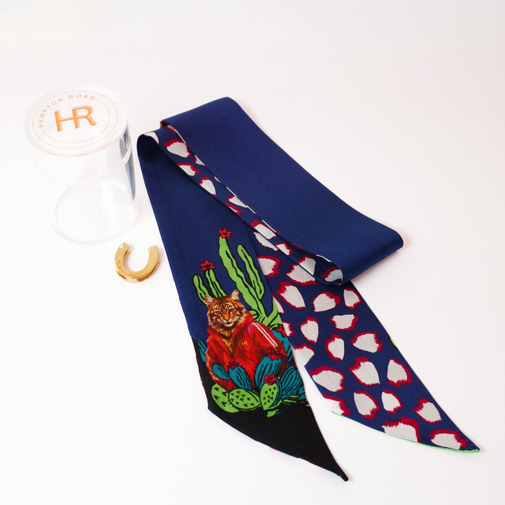 Swagger Cat Arizona Desert Twillionaire & Scarf Ring Twillionaire Hampton Road Designs