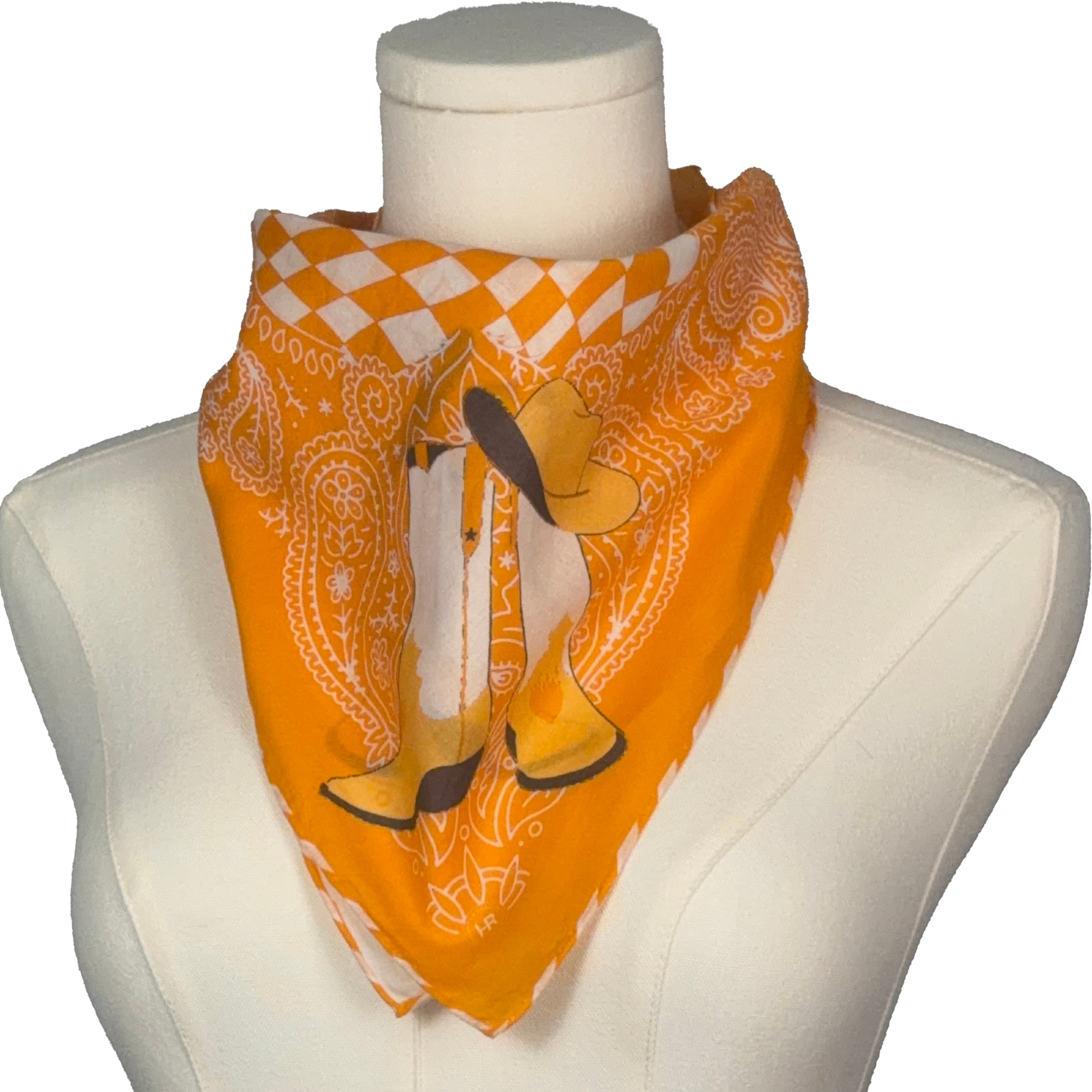 Tailgate Disco Bandana & Scarf Ring