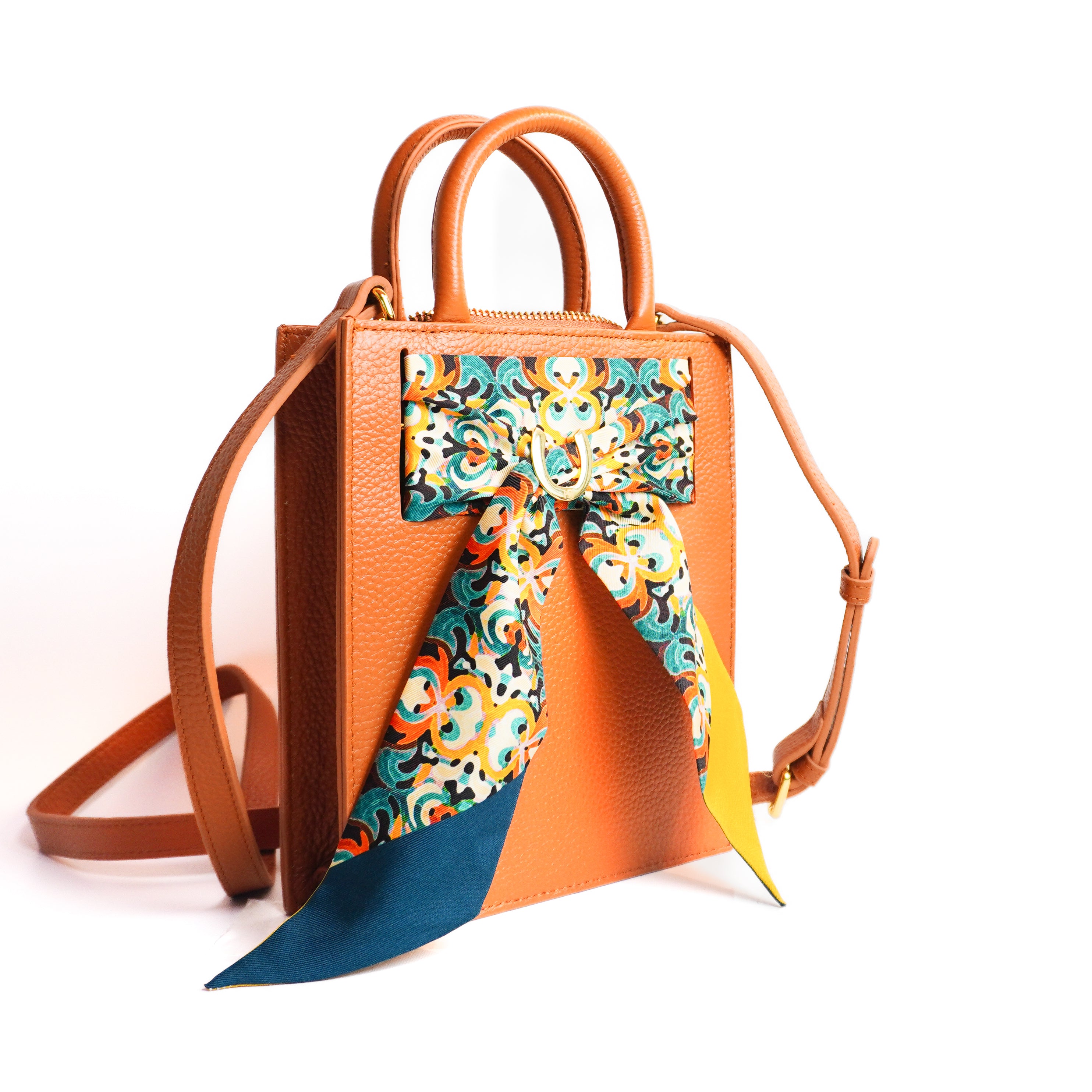 Leather Mini Calista + Teal Kaleidoscope Twillionaire Leather Mini Calista Hampton Road Designs