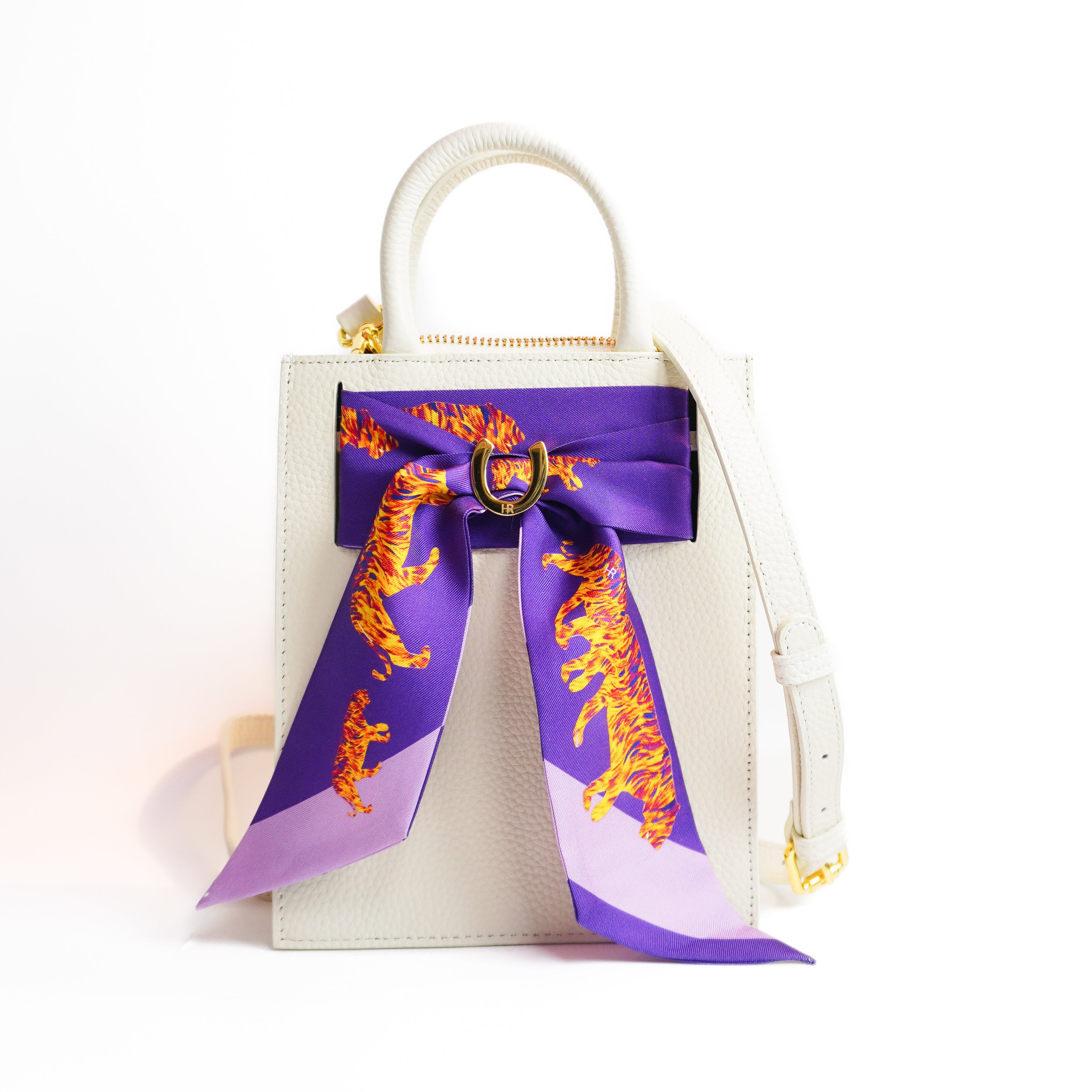 Leather Mini Calista + Tiger Crossing Twillionaire (WS) (WS) Leather Mini Calista WS Hampton Road Designs Oyster