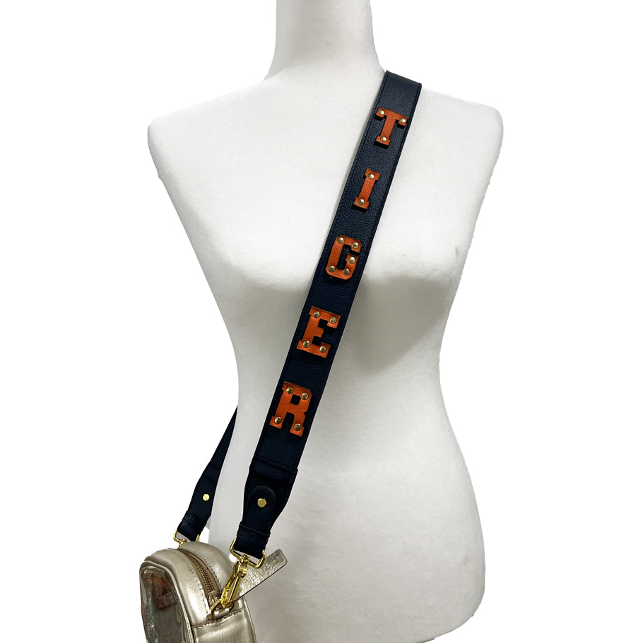 TIGER Spirit Strap (Navy & Orange) Spirit Strap Hampton Road Designs