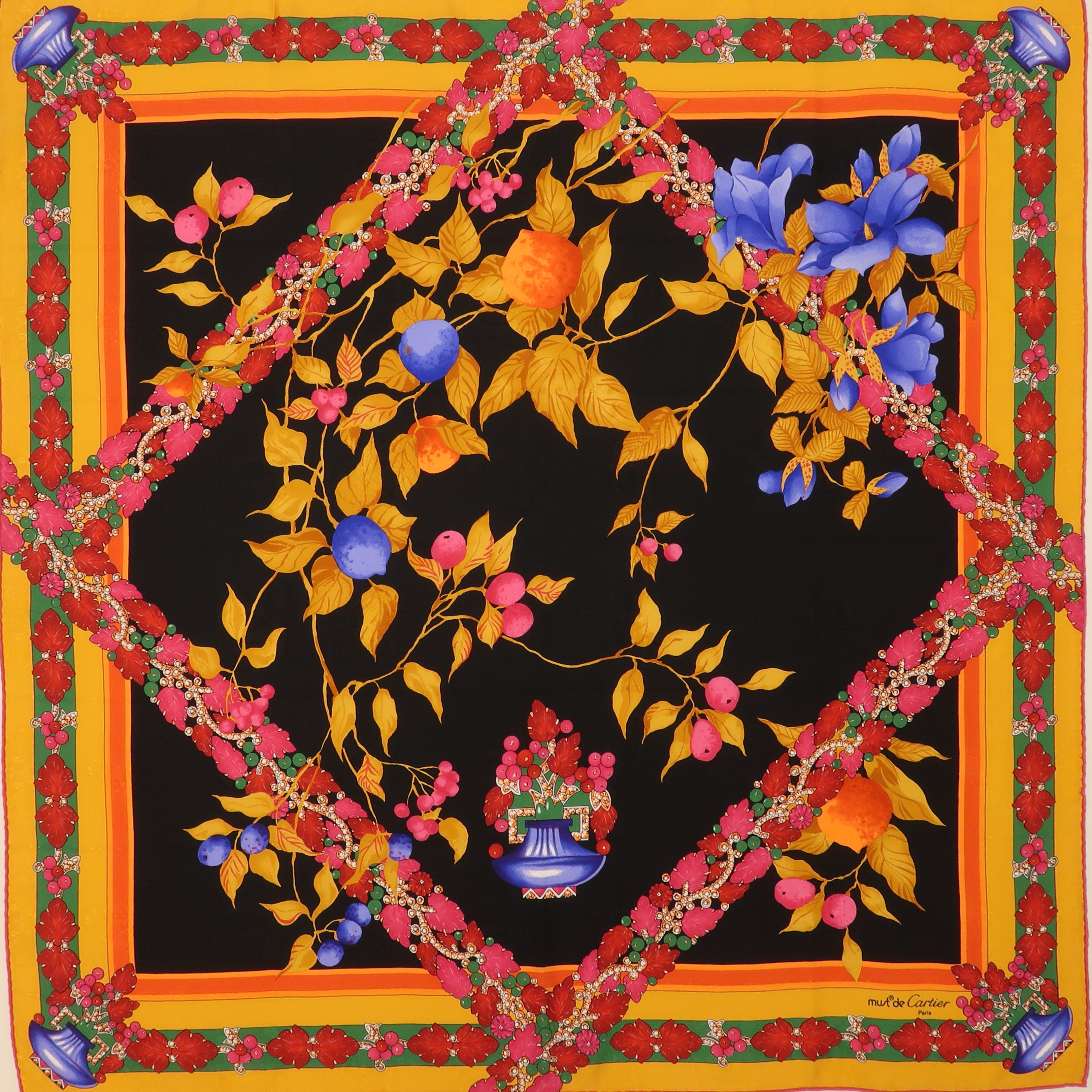 "Sweet Dreams" Sleep Mask (Upcycled from Cartier Scarf) Hampton Road Designs