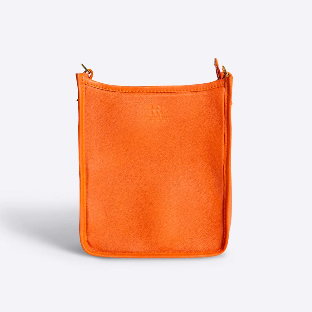 Tangerine Leather Zuma (No Strap) Base Unit Hampton Road Designs