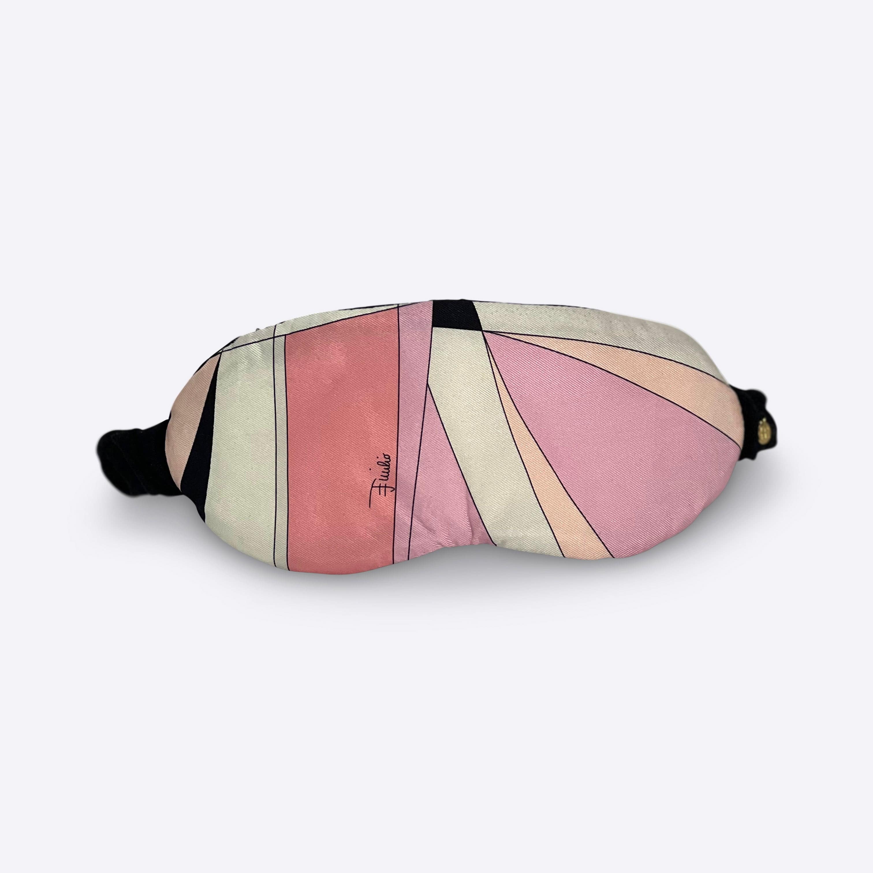 Sweet Dreams Sleep Mask (Upcycled From Emilio Pucci Scarf) – Hampton Road  Designs