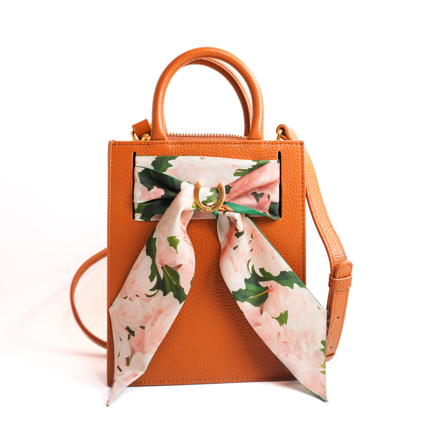 Leather Mini Calista + Azaleas Twilly Mini Calista Leather Hampton Road Designs Camel  