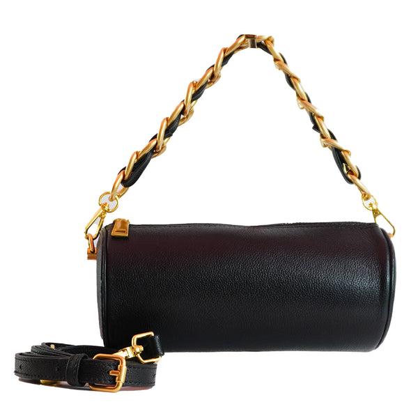 Barrel Bag (Black) – Hampton Road Designs