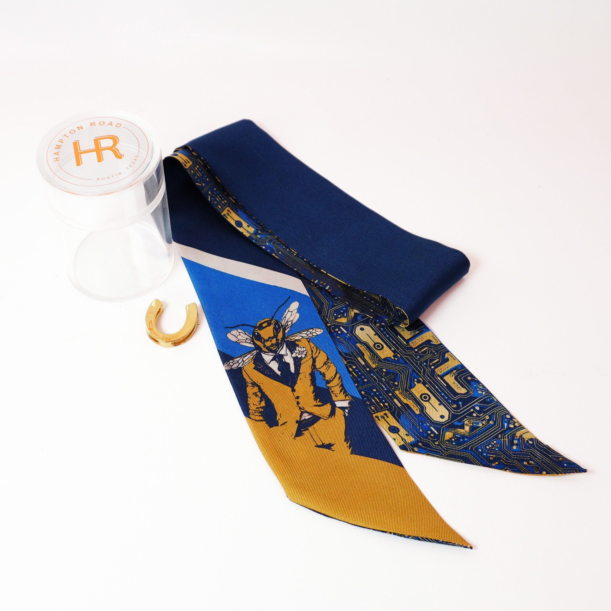 Buzzy Wuzzy Twillionaire & Scarf Ring Twillionaire Hampton Road Designs