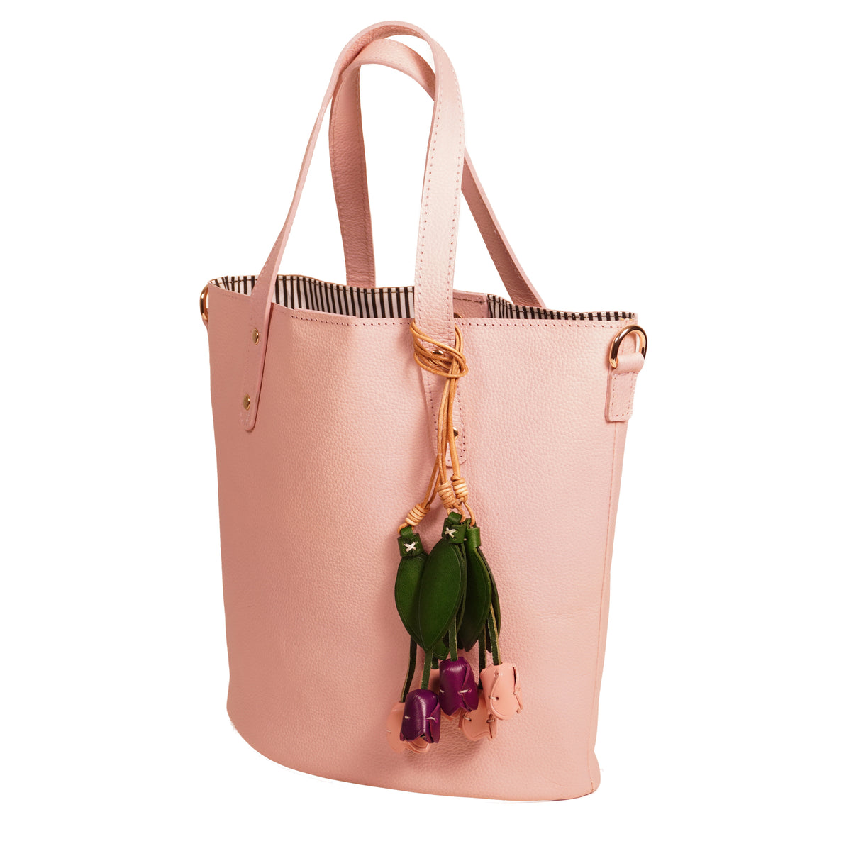 Chelsea Garden Bucket Bag (Blush