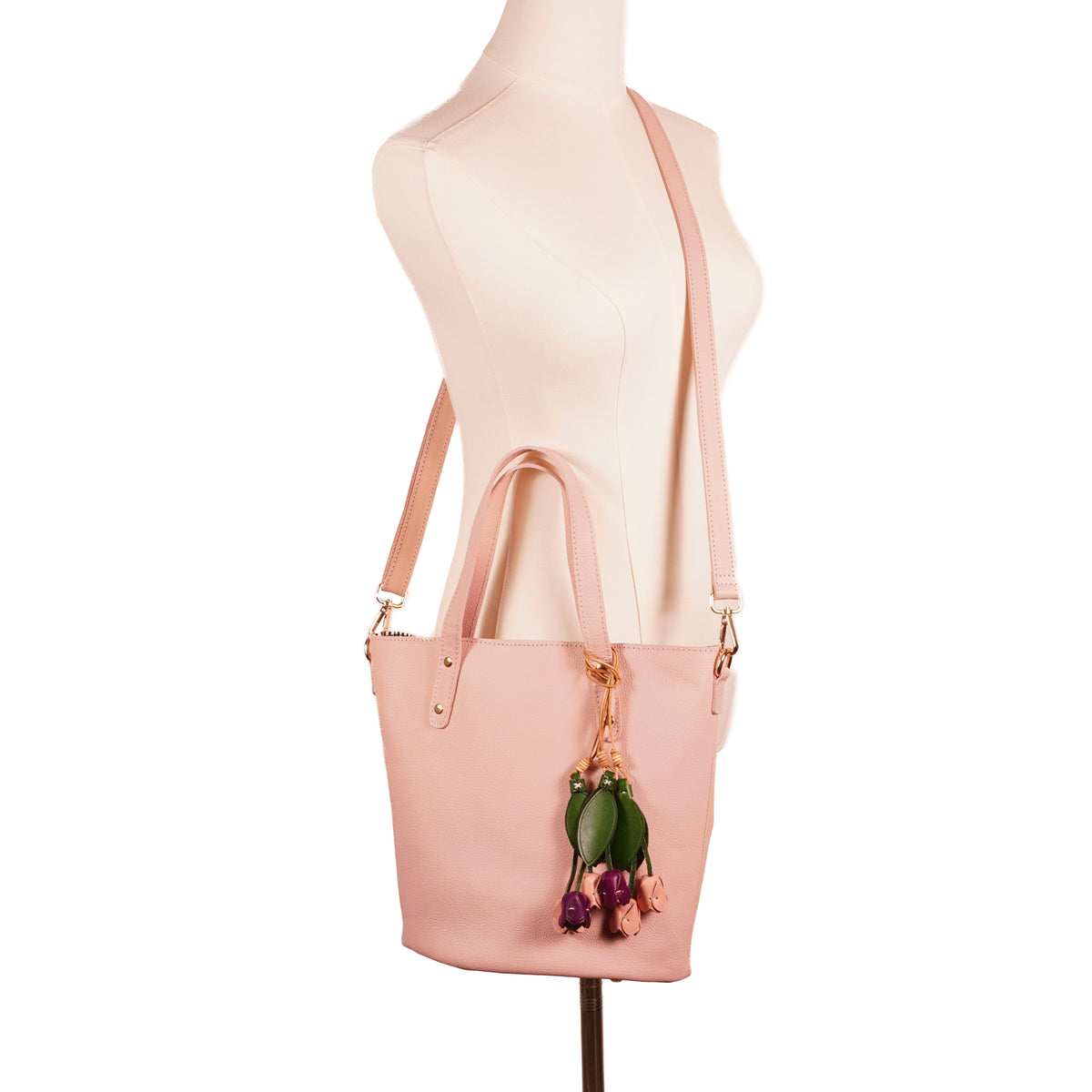 Chelsea Garden Bucket Bag (Blush