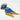Mini Calista Clear + Blue Chinoiserie Monkeys Twillionaire Mini Calista Clear Hampton Road Designs   