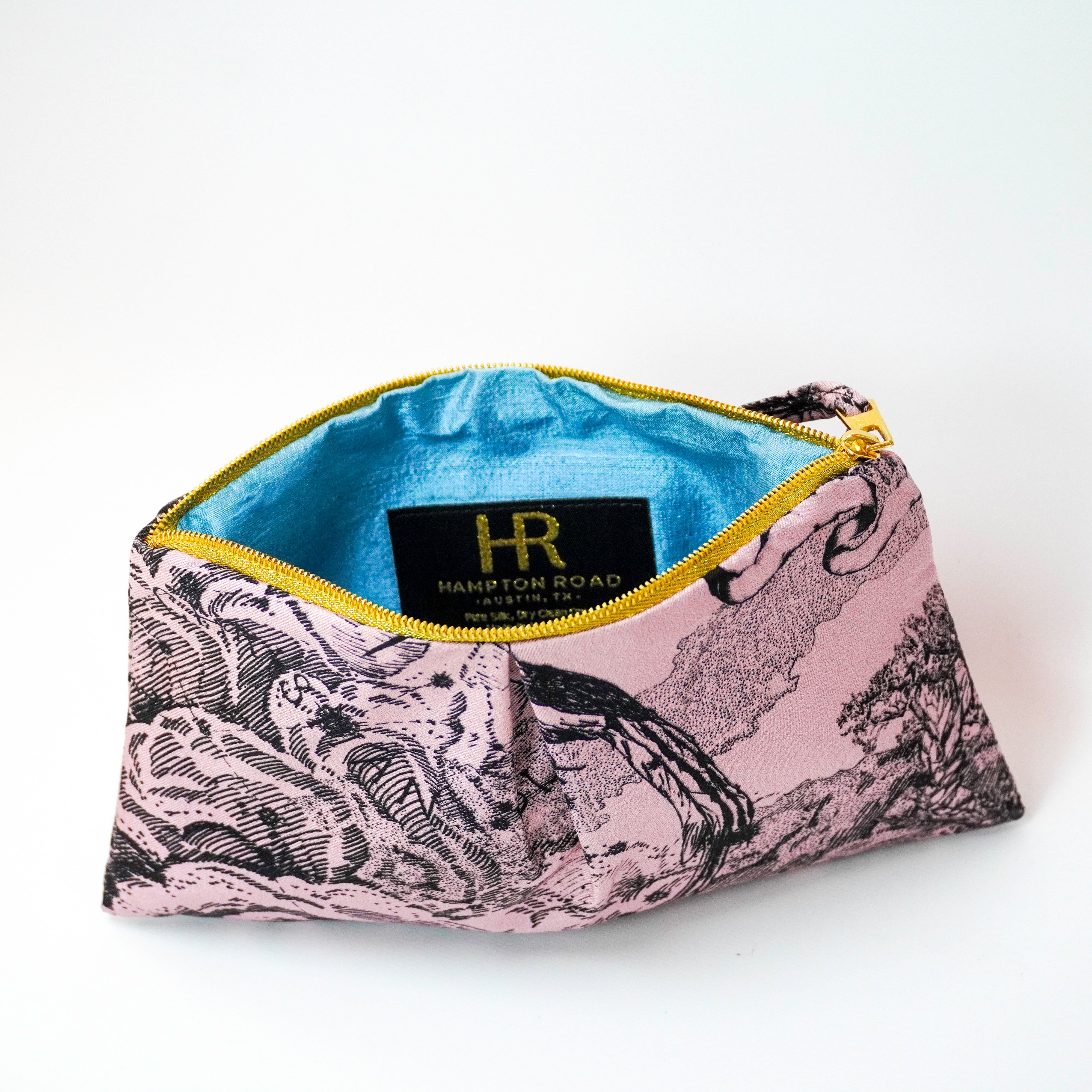 "Astrology" Scarf Bag (Upcycled from Christian Dior Scarf) Party Clutch Hampton Road Designs