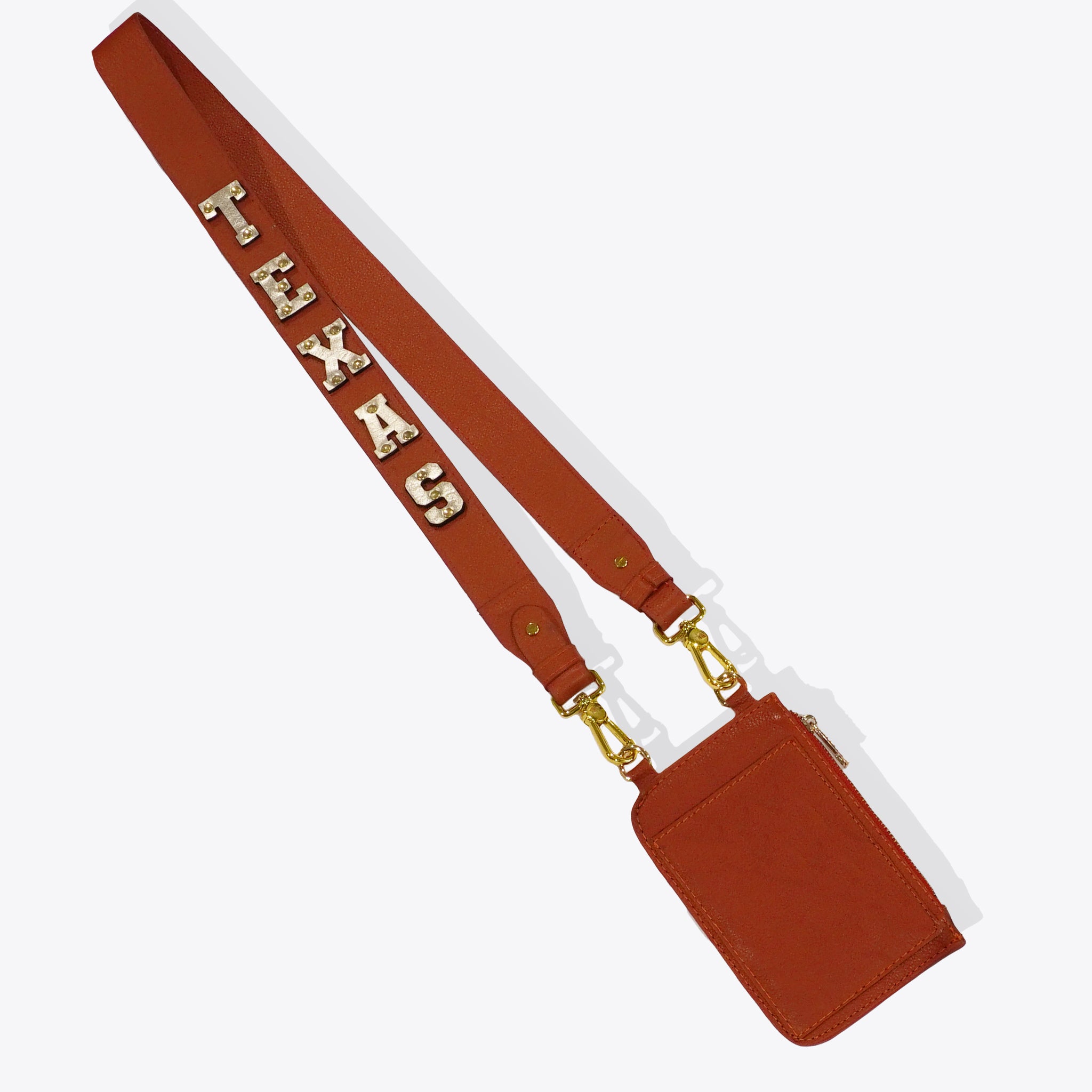 VIP + TEXAS Spirit Strap VIP + Spirit Strap Set Hampton Road Designs Cognac  