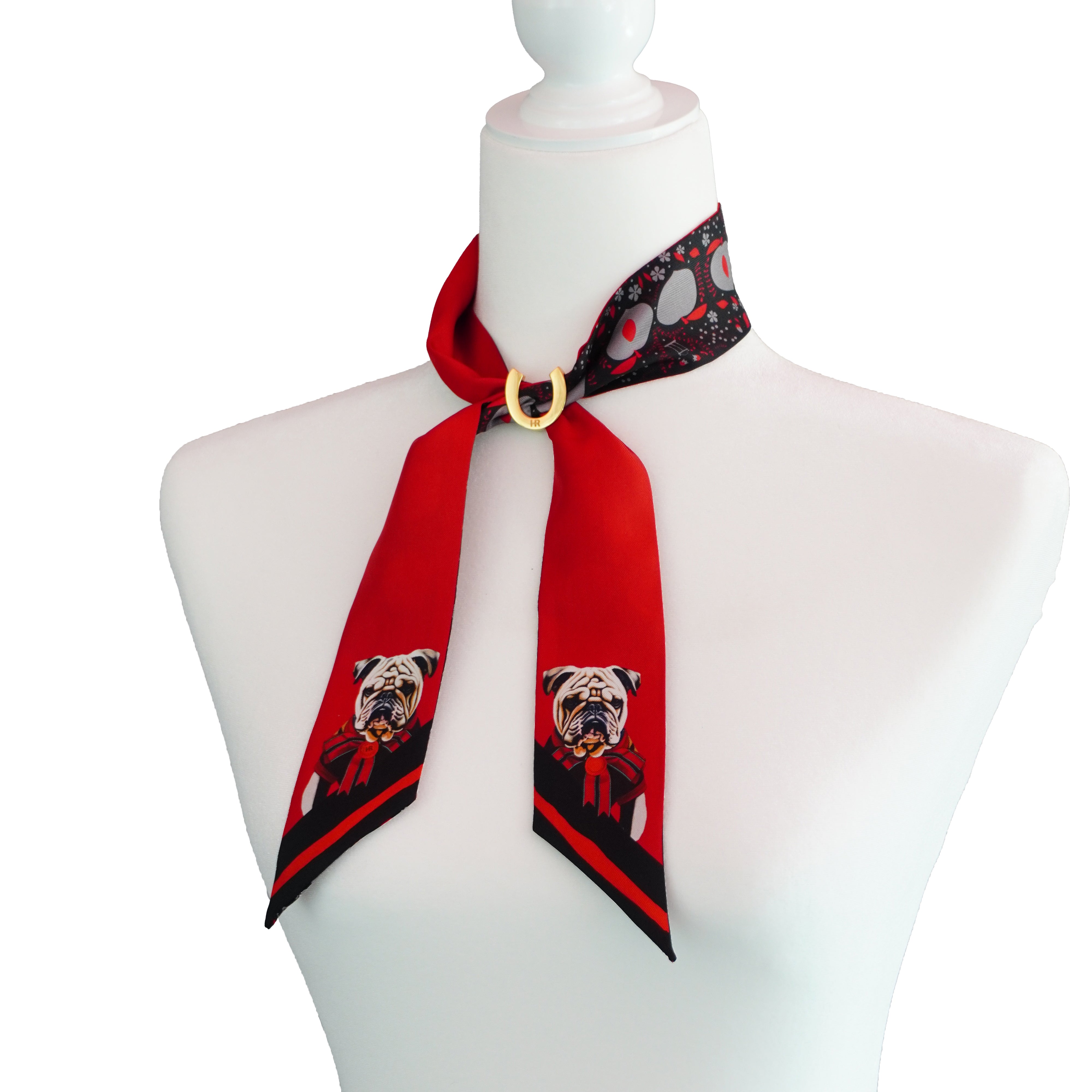 Dapper Dawg Twillionaire & Scarf Ring Twillionaire Hampton Road Designs