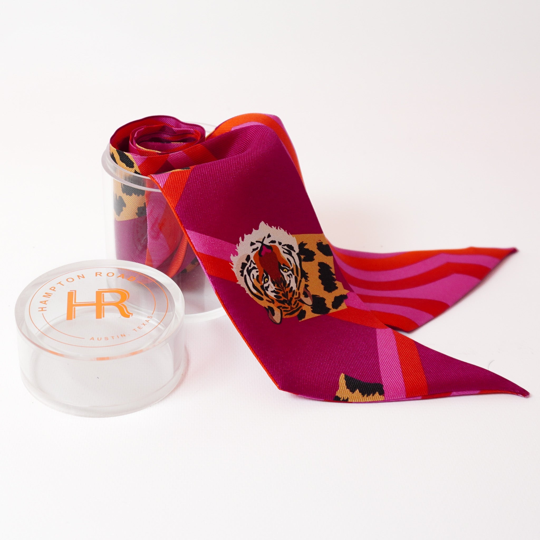 Easy Tiger (Fuscia) Twillionaire & Scarf Ring Twillionaire Hampton Road Designs