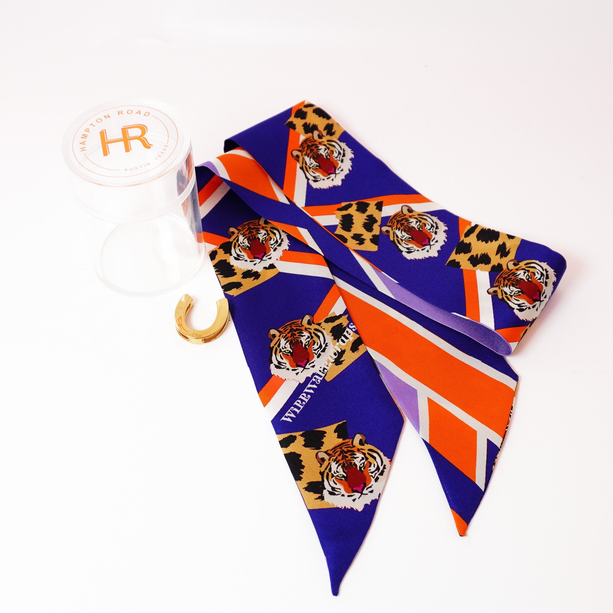 Easy Tiger (Purple) Twillionaire & Scarf Ring Twillionaire Hampton Road Designs