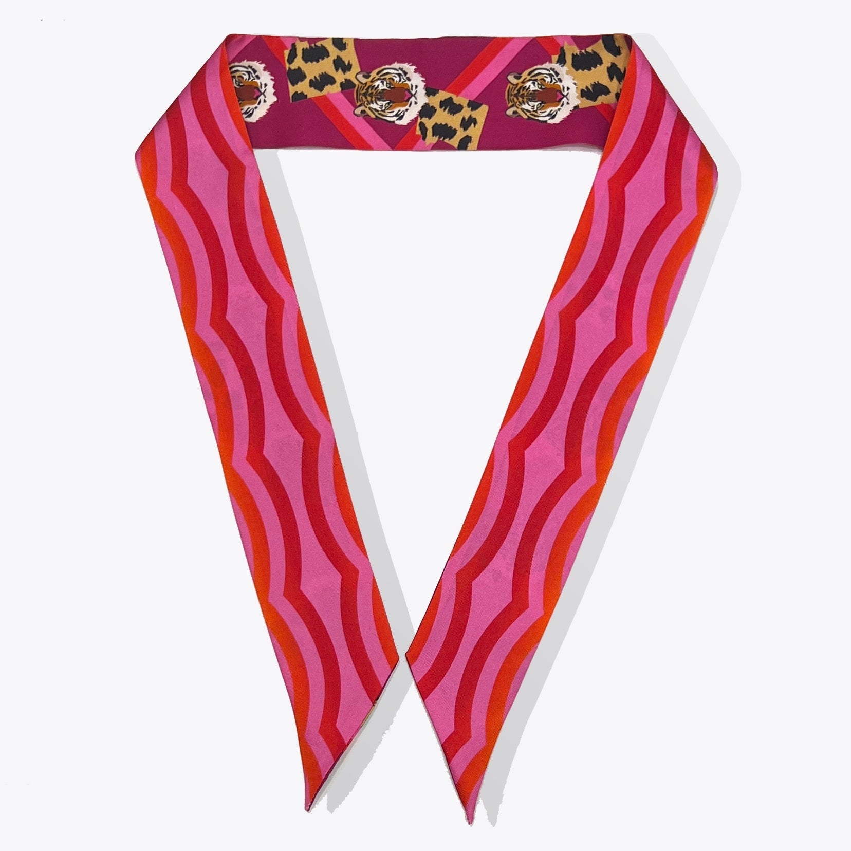 Easy Tiger (Fuscia) Twillionaire & Scarf Ring Twillionaire Hampton Road Designs