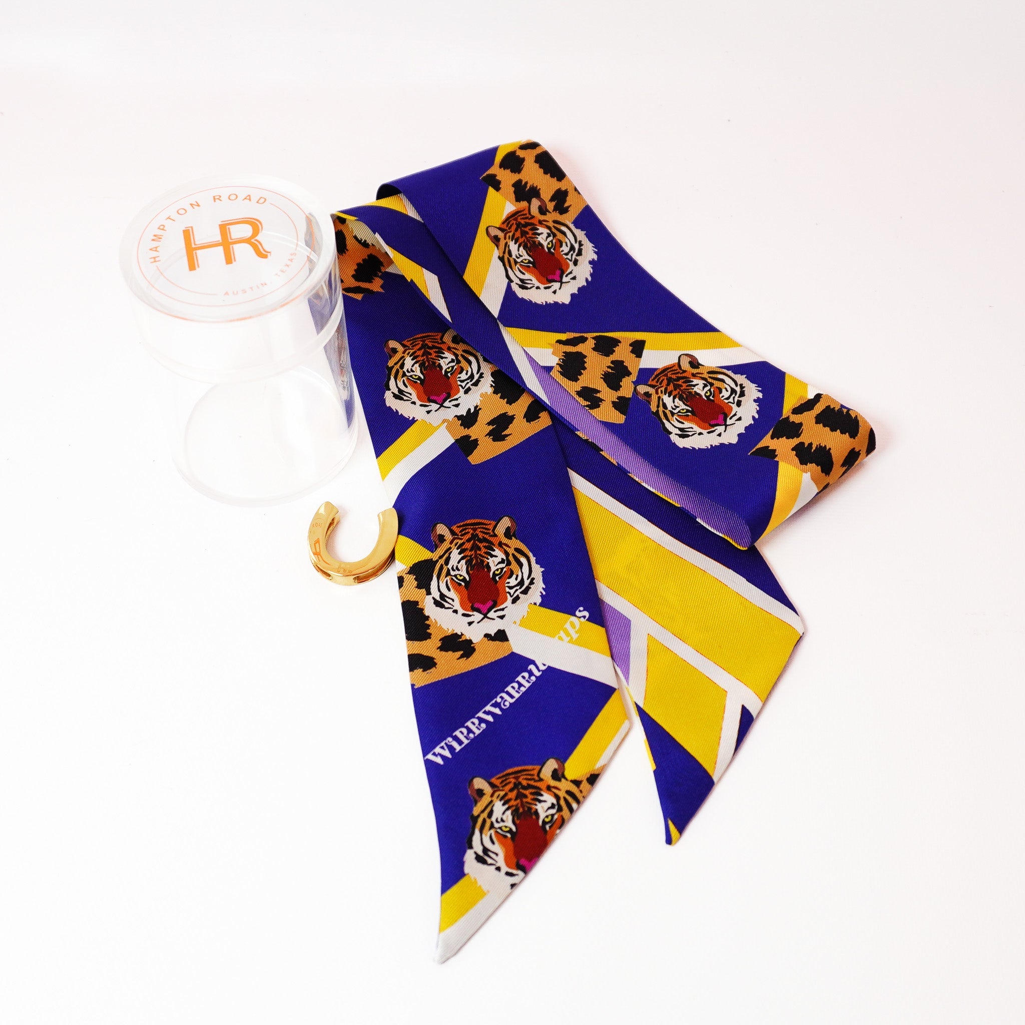 Easy Tiger (Yellow) Twillionaire & Scarf Ring Twillionaire Hampton Road Designs