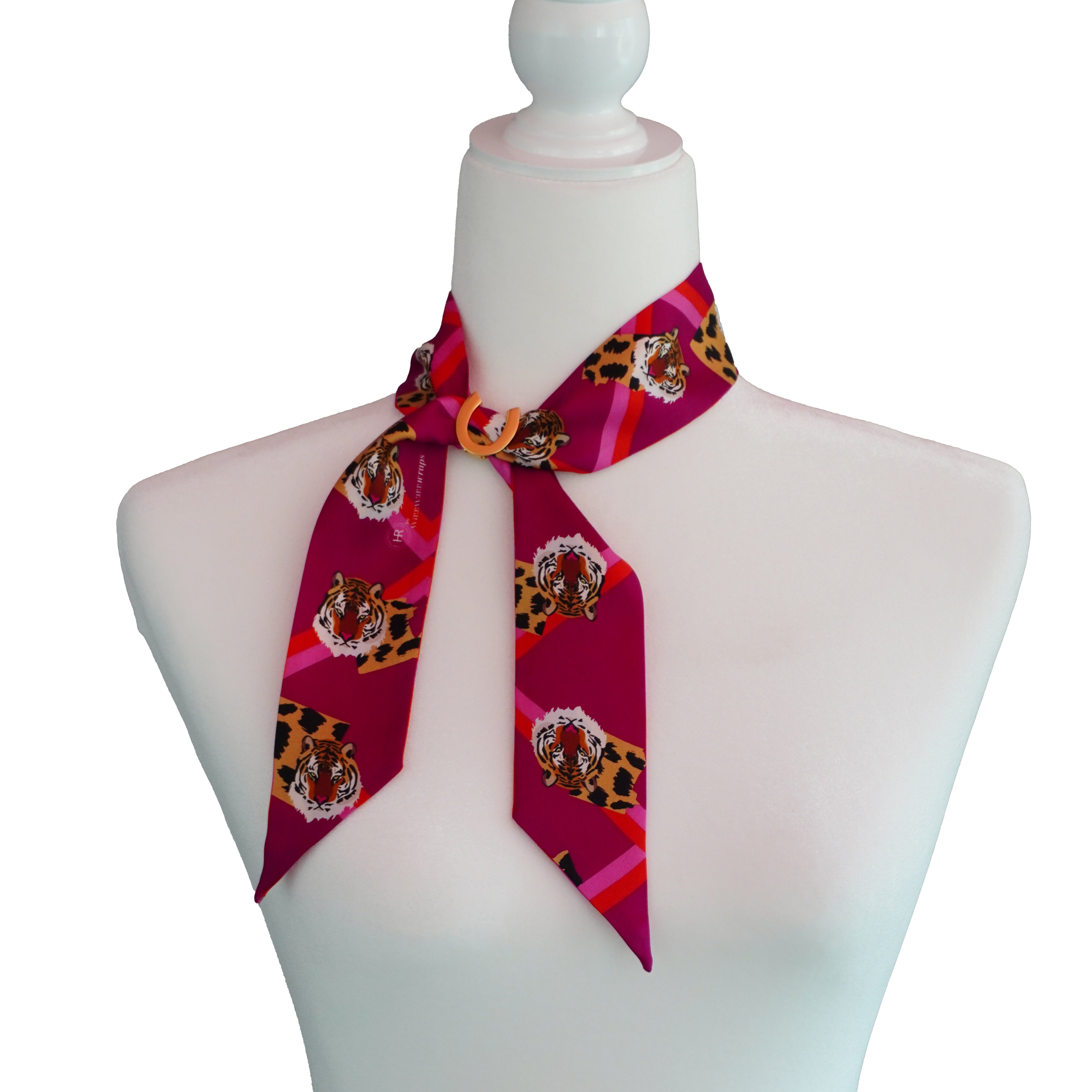Easy Tiger (Fuscia) Twillionaire & Scarf Ring Twillionaire Hampton Road Designs
