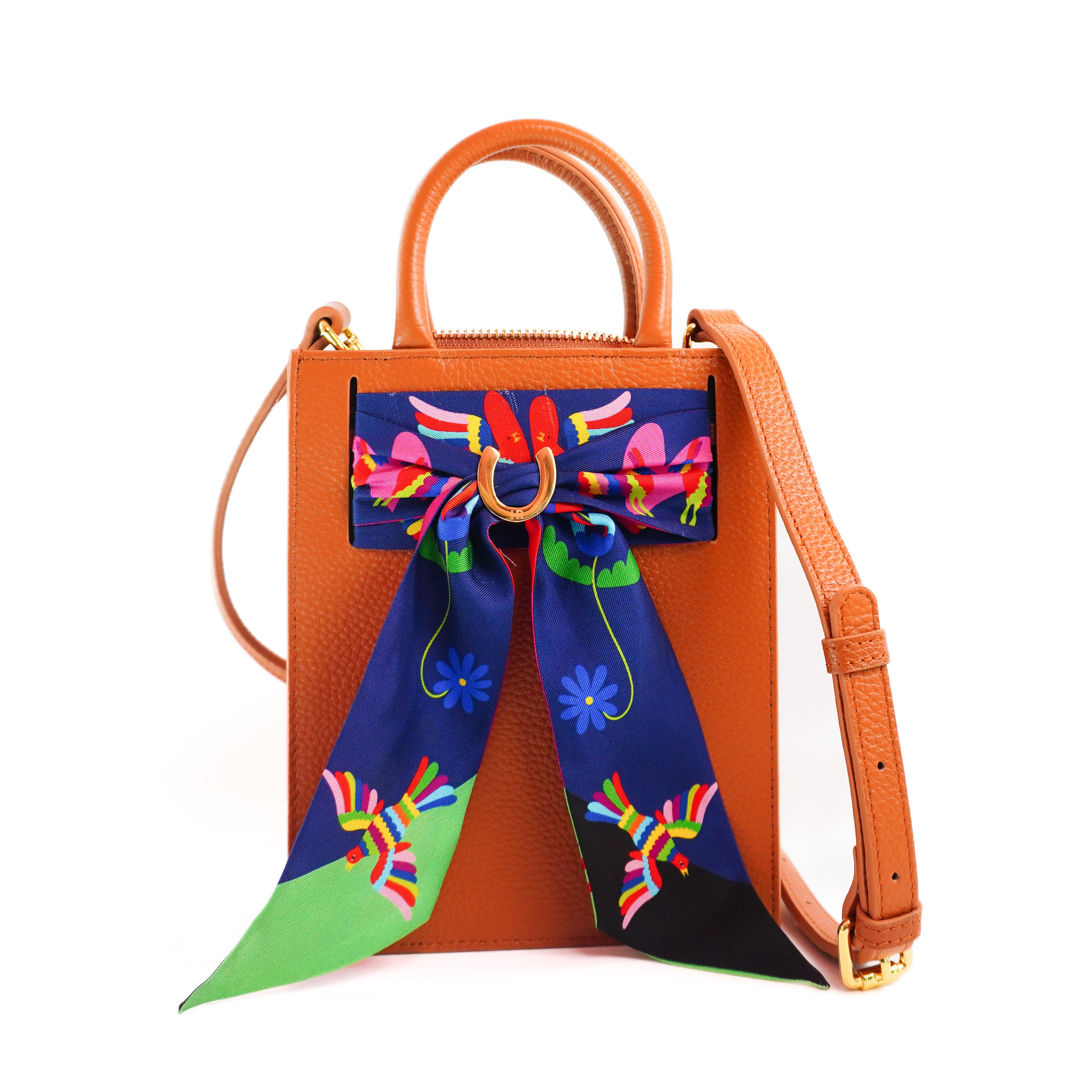 Leather Mini Calista + Fiesta Twillionaire (WS) (WS) Leather Mini Calista WS Hampton Road Designs Camel