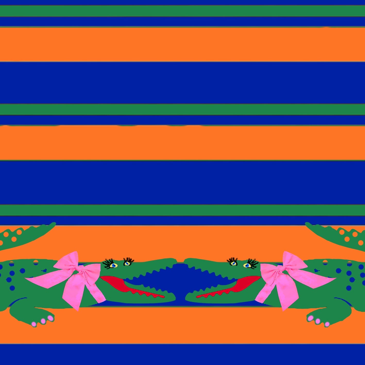 Glamorous Gators Twillionaire & Scarf Ring Twillionaire Hampton Road Designs