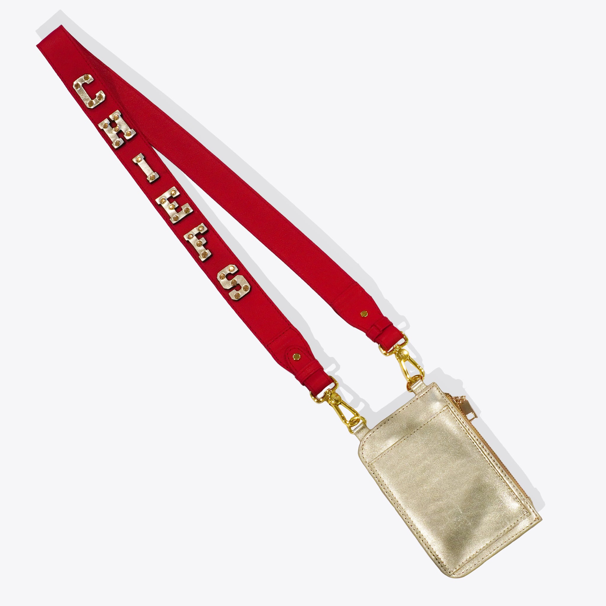 VIP + CHIEFS Spirit Strap VIP + Spirit Strap Set Hampton Road Designs Gold  