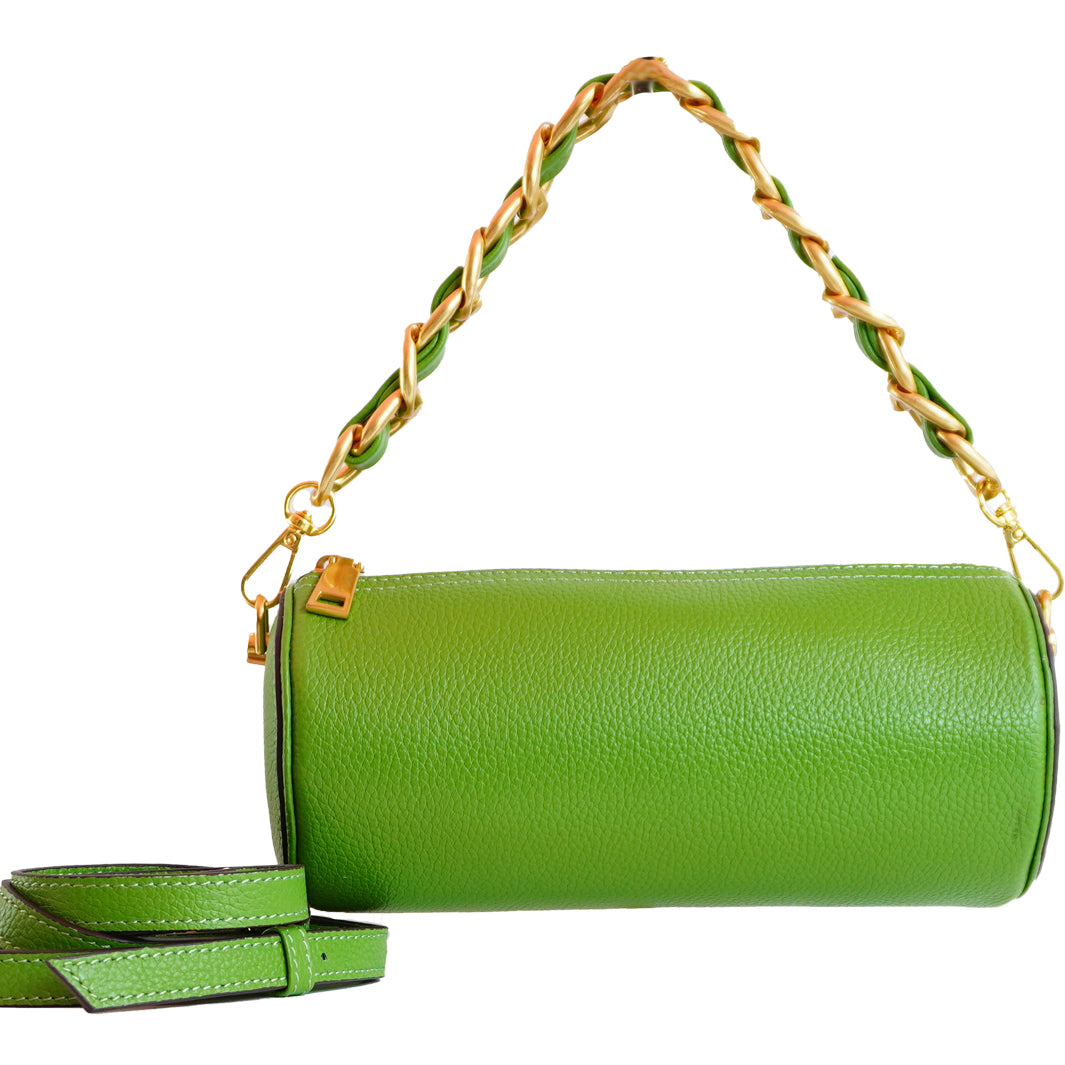 Barrel Bag (Green) Barrel Bag Hampton Road Designs