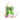 Leather Mini Calista + Chinoiserie Monkeys (Green) Twillionaire (WS) (WS) Leather Mini Calista WS Hampton Road Designs Oyster