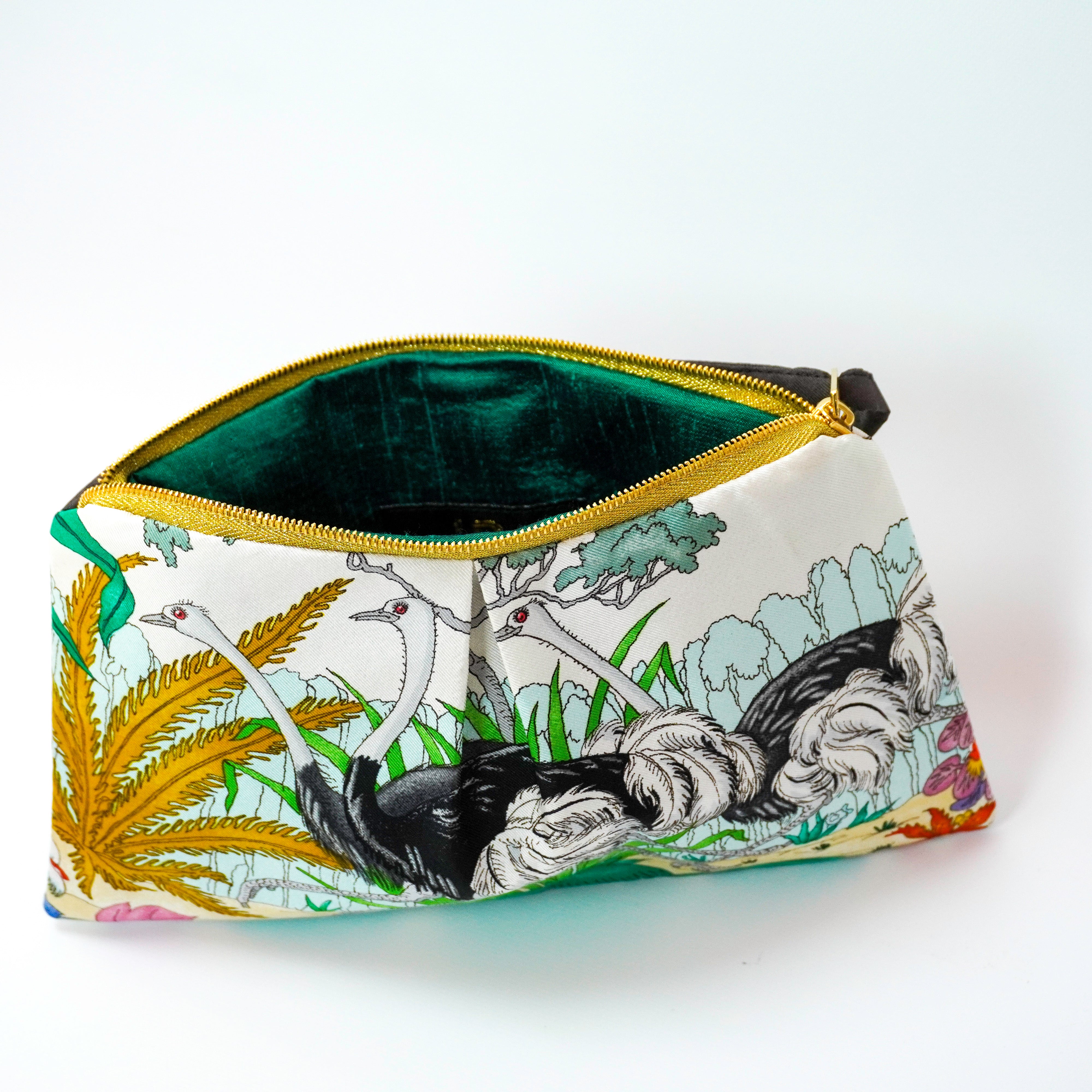 "Circle of Life" Scarf Bag (Upcycled from Gucci Scarf) Party Clutch Hampton Road Designs