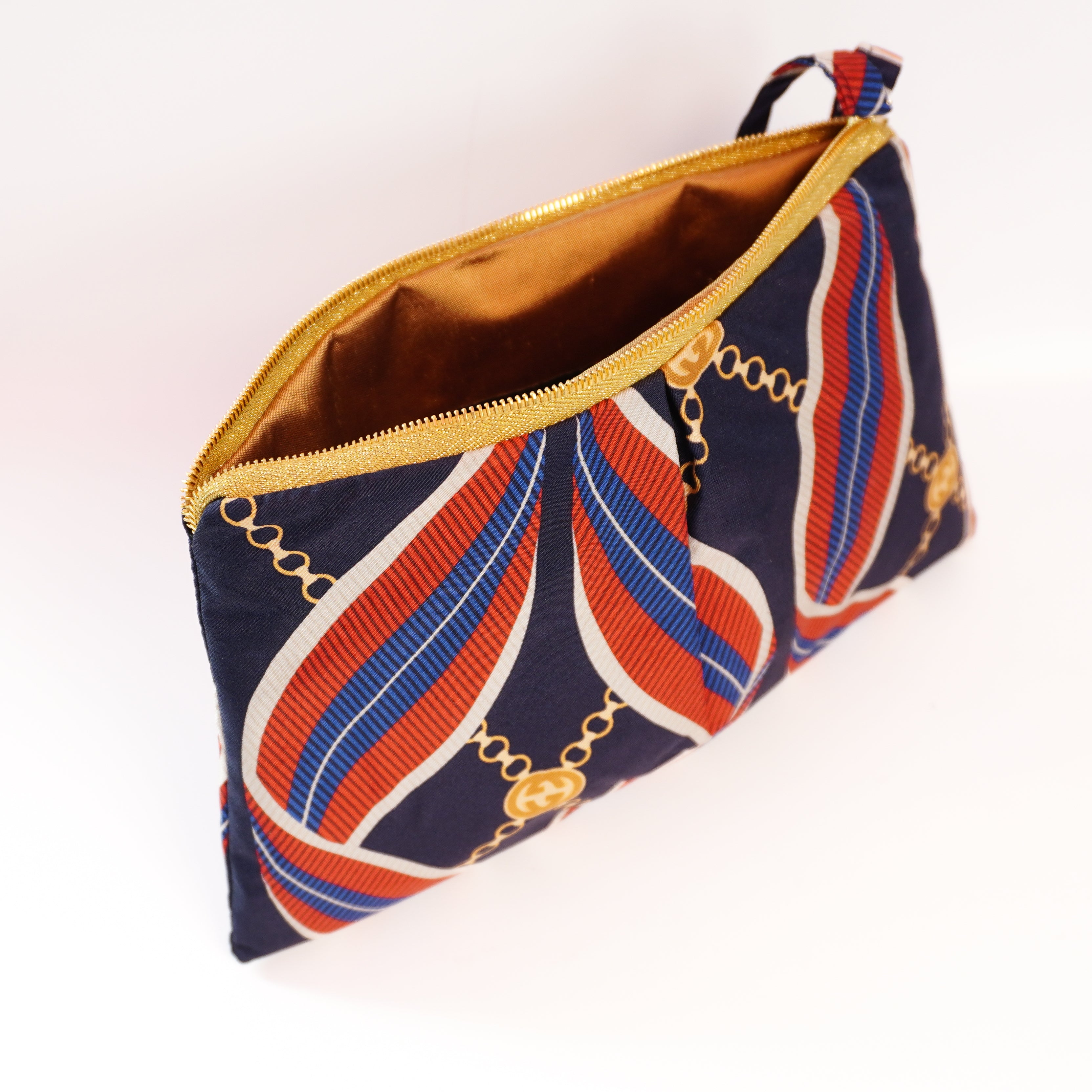 "Grosgrain Ribbons" Scarf Bag (Gucci) Party Clutch Hampton Road Designs