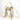 Mini Calista Clear + Maize Paisley Twillionaire Mini Calista Clear Hampton Road Designs Oyster  