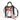 Mini Calista Clear + Red Paisley Twillionaire Mini Calista Clear Hampton Road Designs Black  