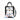 Mini Calista Clear + Big Star Twillionaire Mini Calista Clear Hampton Road Designs Black  