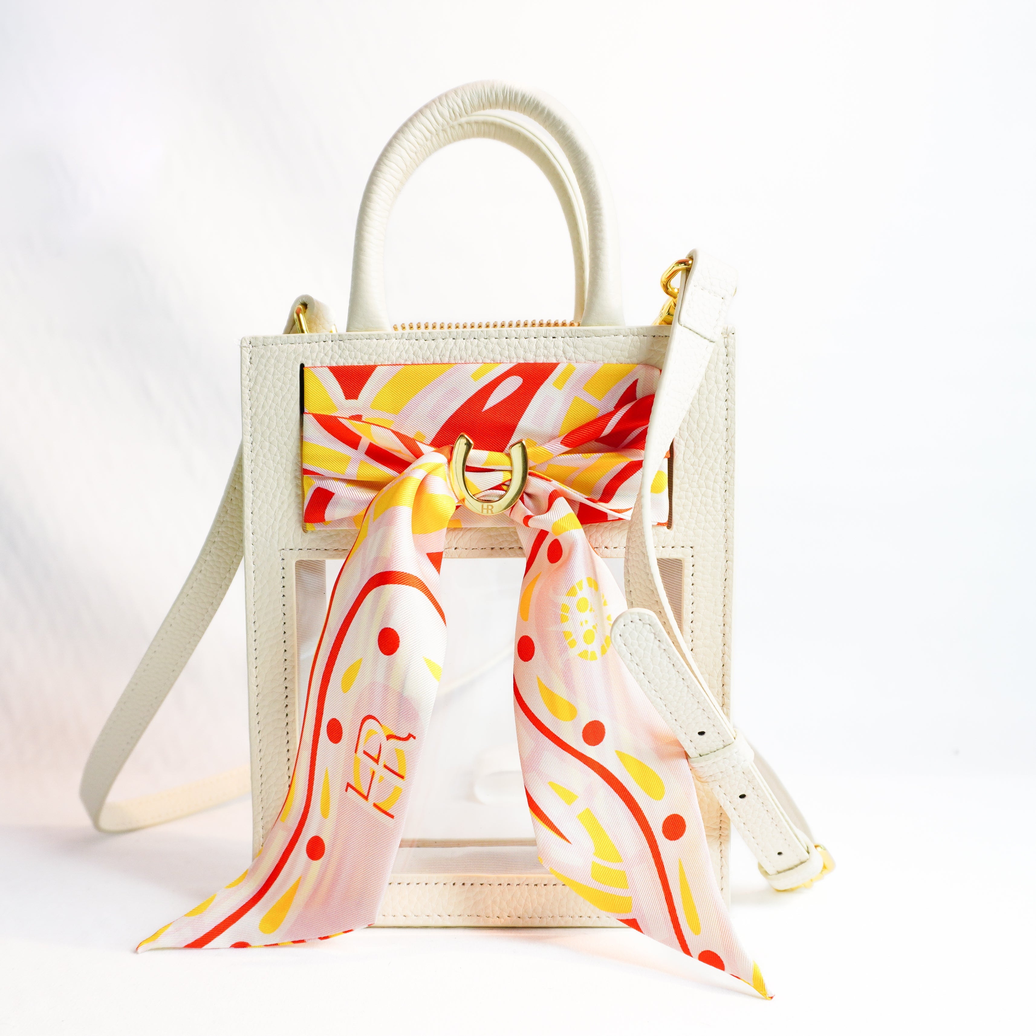 Mini Calista Clear + Blush Paisley Twillionaire Mini Calista Clear Hampton Road Designs Oyster  