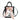 Mini Calista Clear + Crimson Paisley Twillionaire Mini Calista Clear Hampton Road Designs Black  