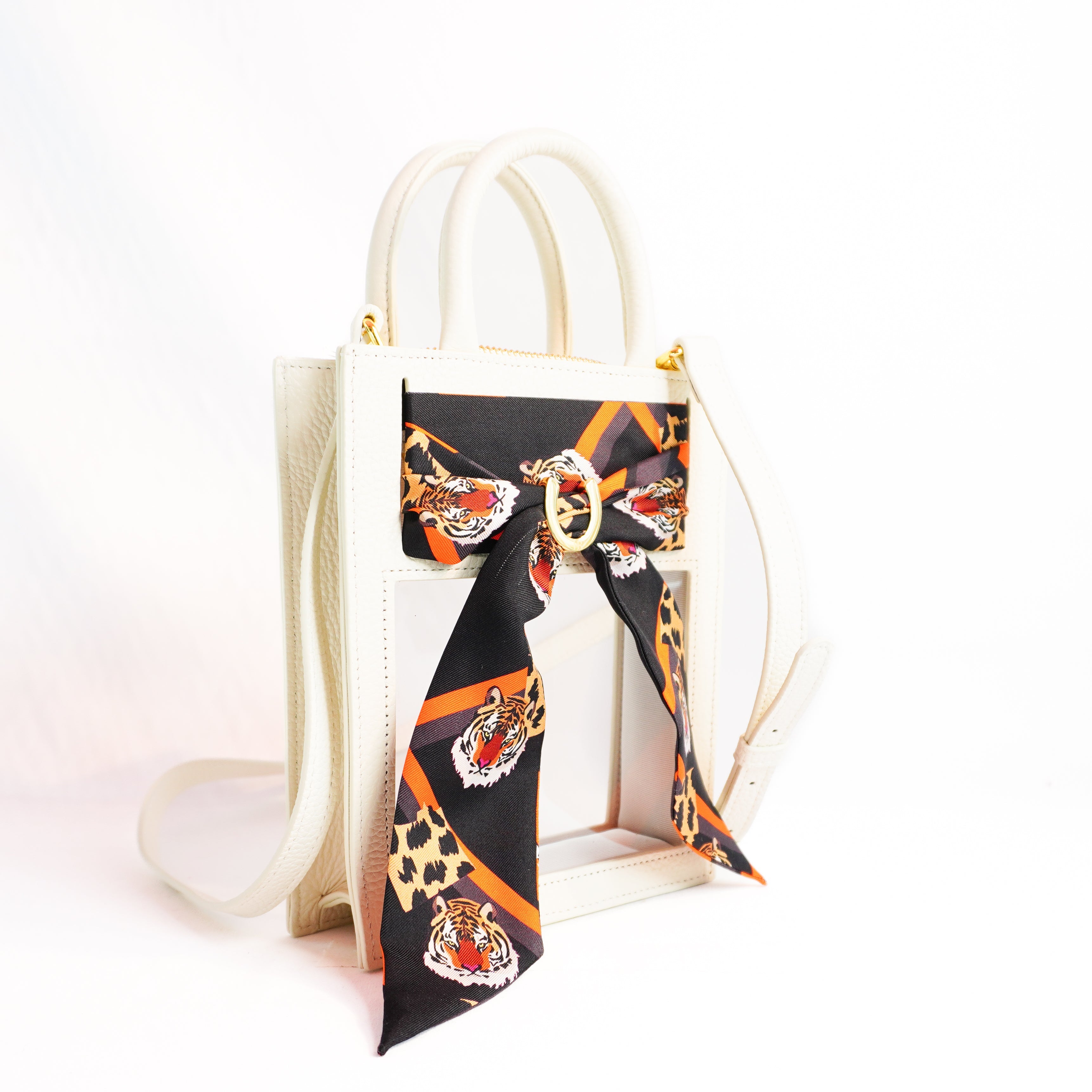 Mini Calista Clear + Black Easy Tiger Twillionaire Mini Calista Clear Hampton Road Designs   