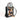 Mini Calista Clear + Black Easy Tiger Twillionaire Mini Calista Clear Hampton Road Designs   