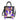 Mini Calista Clear + Purple Easy Tiger Twillionaire Mini Calista Clear Hampton Road Designs Black  