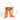 Mini Calista Clear + Orange Paisley Twillionaire Mini Calista Clear Hampton Road Designs Oyster  