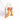 Mini Calista Clear + Orange Paisley Twillionaire Mini Calista Clear Hampton Road Designs   