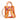 Mini Calista Clear + Orange Paisley Twillionaire Mini Calista Clear Hampton Road Designs Camel  
