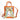 Mini Calista Clear + Green Paisley Twillionaire Mini Calista Clear Hampton Road Designs Camel  
