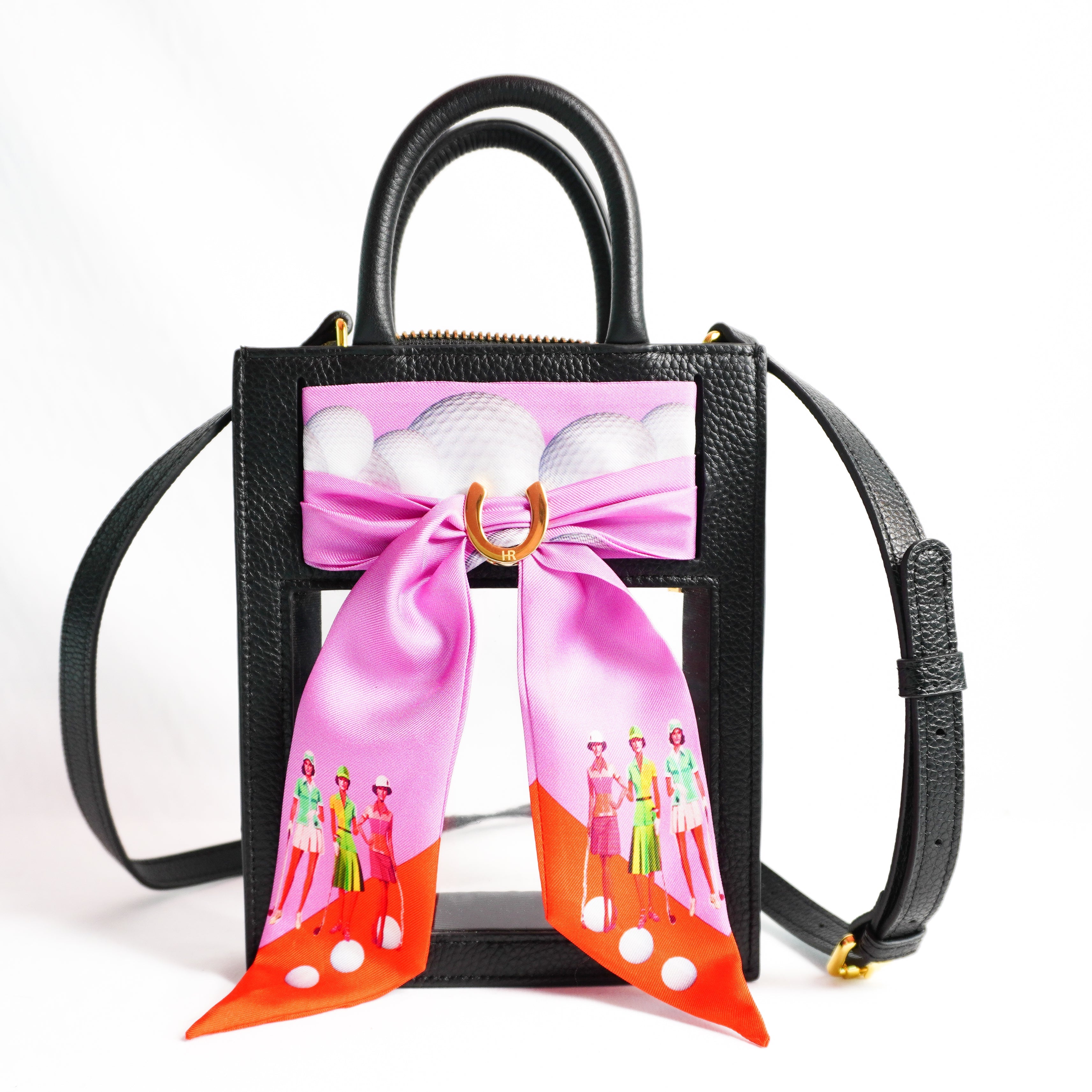 Mini Calista Clear + Fashion Plates Twillionaire Mini Calista Clear Hampton Road Designs Black  