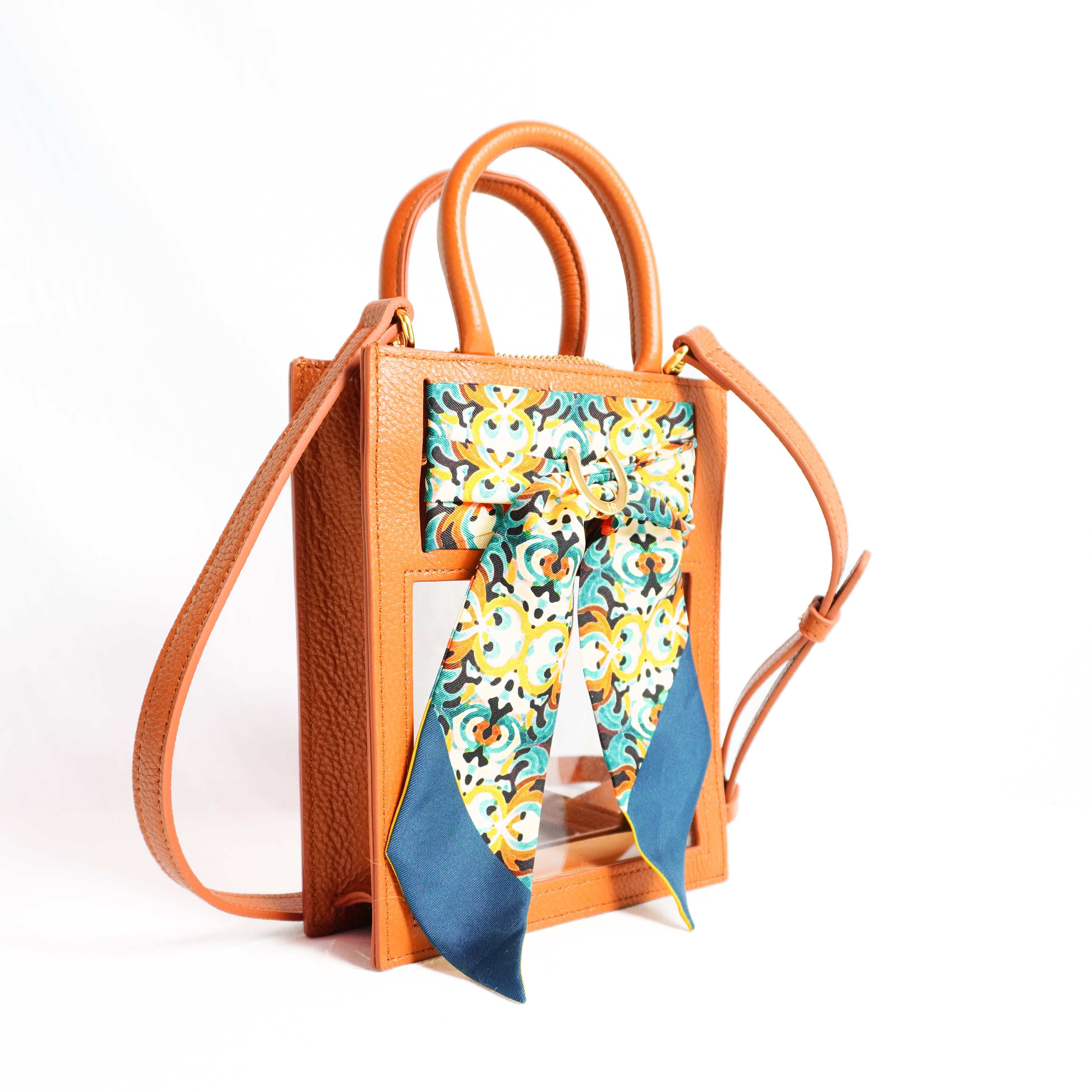 Mini Calista Clear + Teal Kaleidoscope Twillionaire Mini Calista Clear Hampton Road Designs   