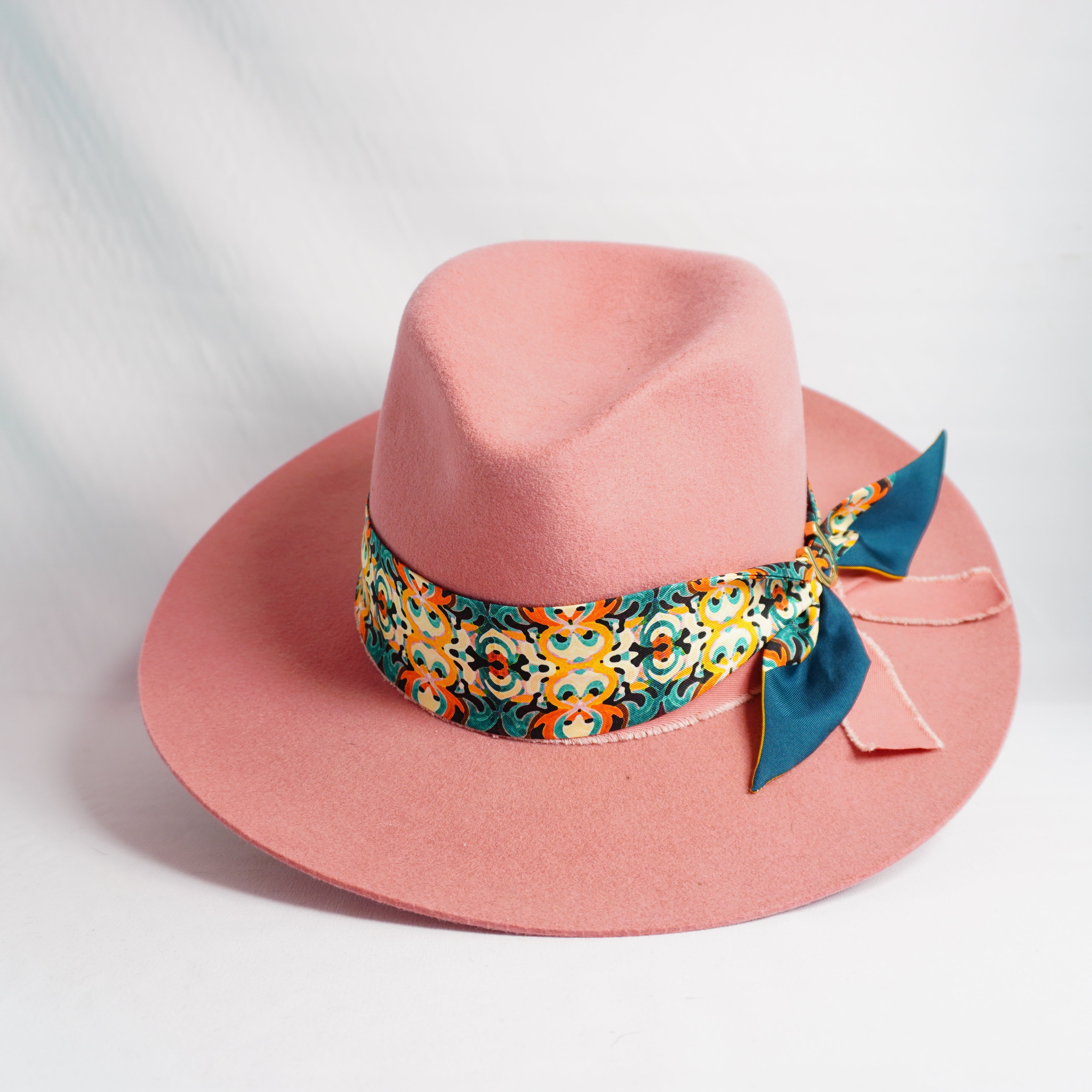 Kaleidoscope (Teal) Twillionaire & Scarf Ring Twillionaire Hampton Road Designs