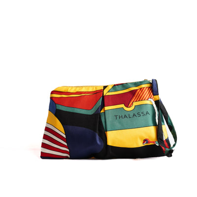 "Thalasia" Scarf Bag (Hermes) Party Clutch Hampton Road Designs   