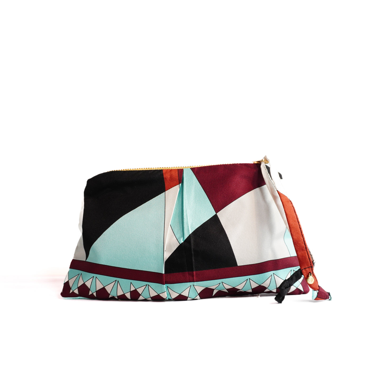 "Color Block" Scarf Bag (Emilio Pucci) Party Clutch Hampton Road Designs   