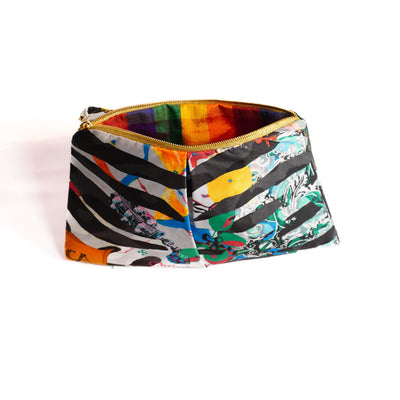 "Traveler" Scarf Bag (Upcycled from Christian LaCroix Scarf) Party Clutch Hampton Road Designs   